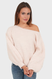 "Emmie" pink sweater