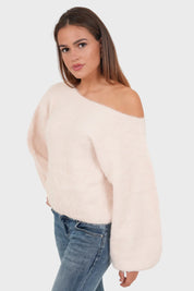 "Emmie" pink sweater