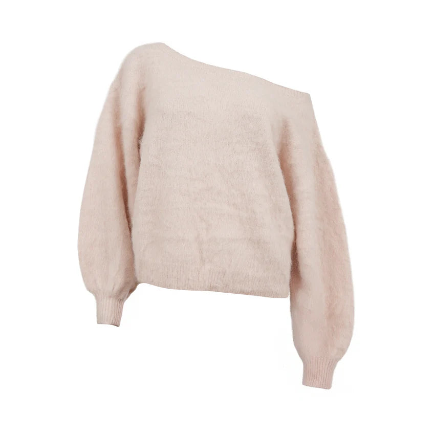 "Emmie" pink sweater