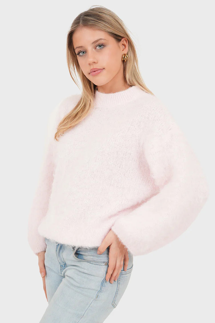 "Ame" baby pink sweater
