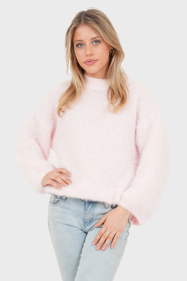 "Ame" baby pink sweater