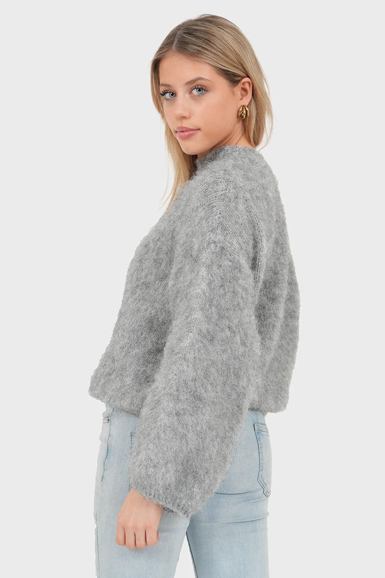 "Ame" sweater dark grey