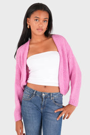 "Keep me warm" cardigan petite pink