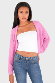 "Keep me warm" cardigan petite pink